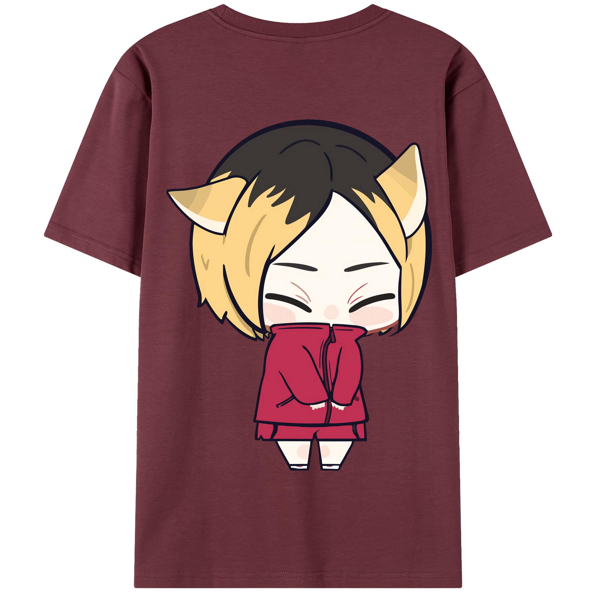 （画像用） ハイキュー!! Haikyu!! 綿100％半袖Tシャツ（背面プリント）